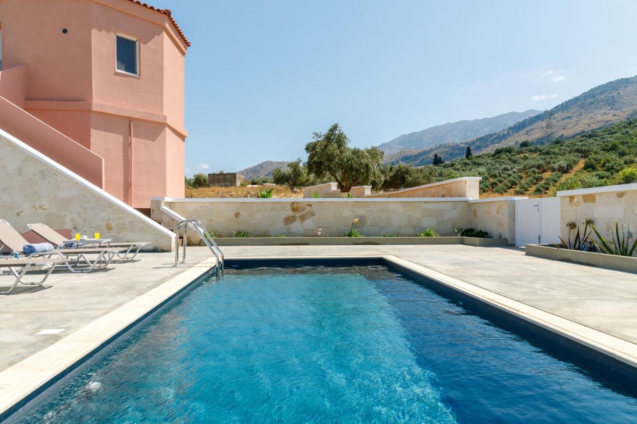 Georgioupoli Studio 2 With A Pool And Lake Views Ngoại thất bức ảnh